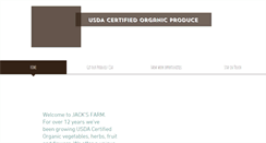Desktop Screenshot of jacksfarm.net
